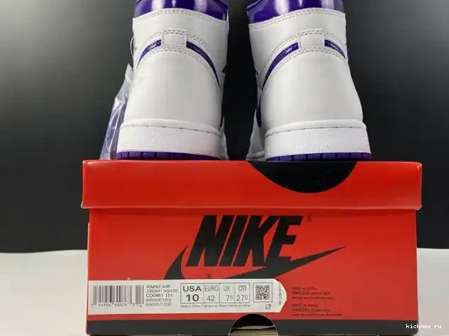 Cheap Kickmax AIR JORDAN CD0461-151 RETRO COURT 1 PURPLE HIGH 0405
